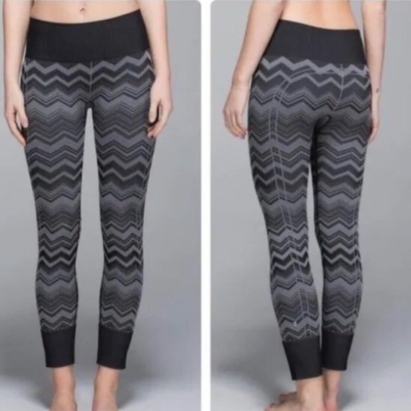 Lululemon Ebb To Street Pant in Heatheres Slate Leggings Size 4 - Picture 1 of 6